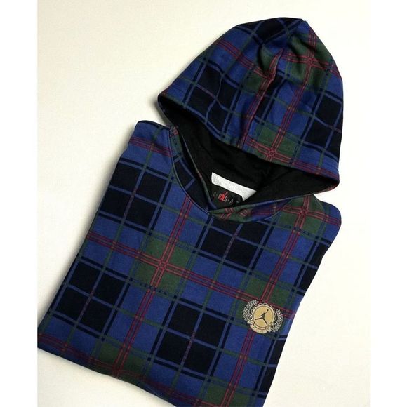 NIKE Jordan Essential Holiday Men's Hoodie L Noble Green/Rattan DV1578-333- NWT - Picture 6 of 6